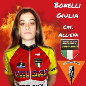 Giulia Bonelli con la nuova maglia