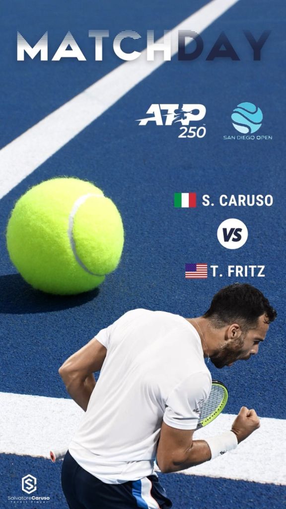 ATP San Diego Salvatore Caruso sfida Taylor Fritz al primo turno