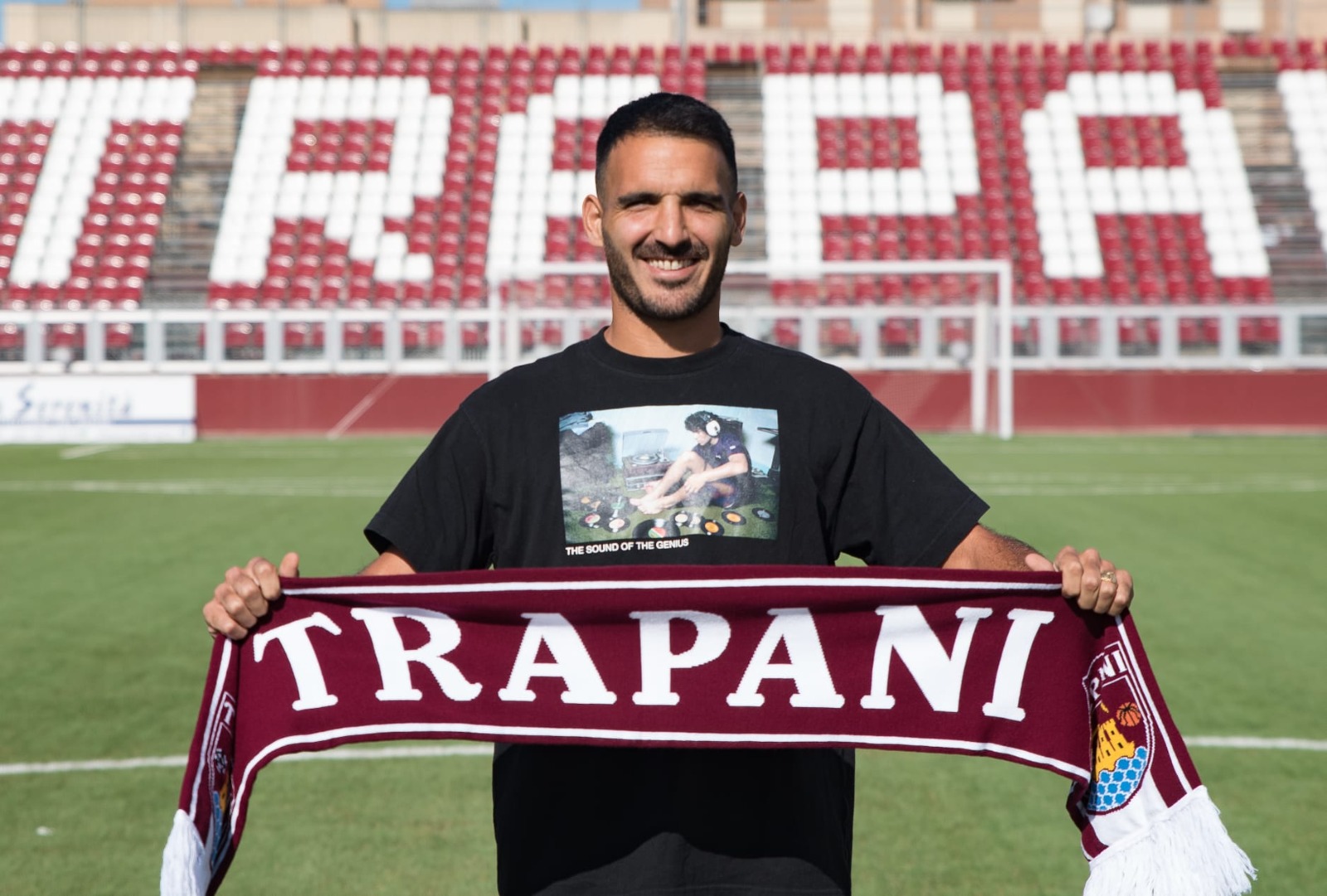 The new arrival of Trapani Calcio, Argentine attacking midfielder Nicola Cesar Rizzo