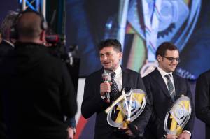 Giancarlo Fisichella riceve il premio Aci Sport