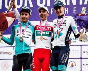 podio tutto italiano nella terza tappa del Tour of Antalya