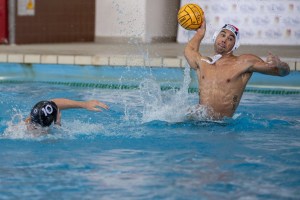 Johnny Hooper al tiro in Telimar-Trieste, Gara 1 finale settimo posto