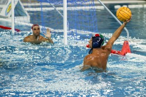 Vitale in azione in Telimar-Trieste gara 2 finale settimo posto Serie A1 2023-2024. Foto Luca Tedeschi