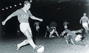 Il gol del pareggio sovietico 