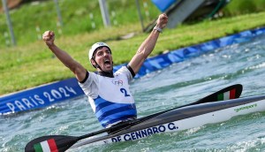 Giovanni De Gennaro oro olimpico nel K1 slalom