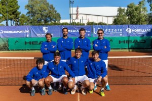 La squadra maschile del Ct Palermo per la stagione 2024 nella foto di Massimo Ragusa