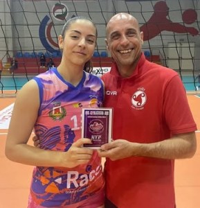 Roberta Nardone e coach Andrea Neri