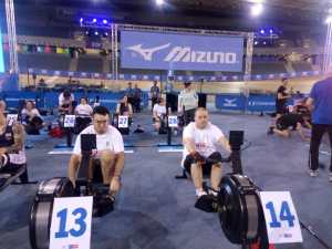 Alessandro Aiello atleta pararowing Canottieri TeLiMar in maglia azzurra