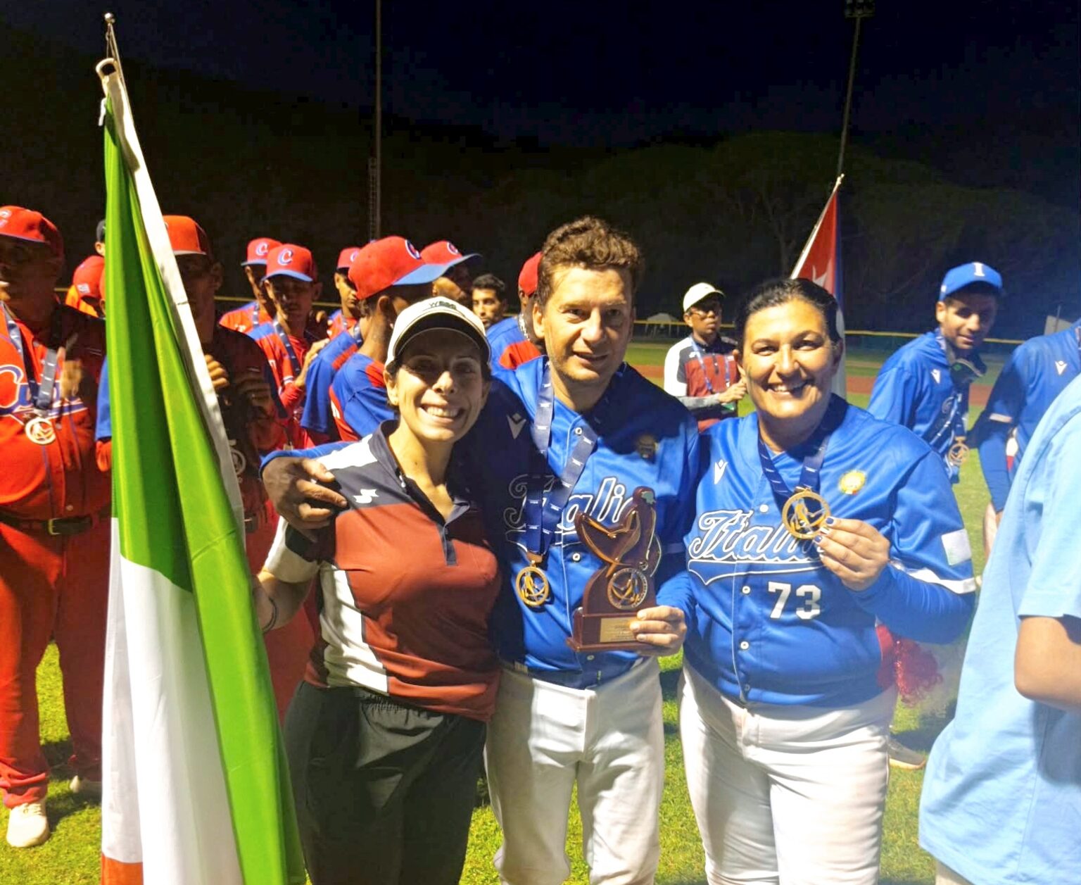 Italy wins blind baseball world title with SSD UniMe members